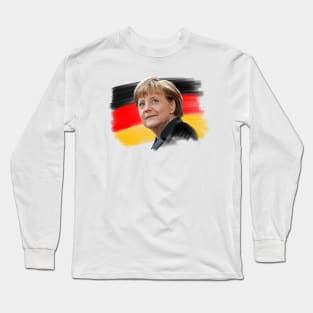 Angela Merkel Long Sleeve T-Shirt